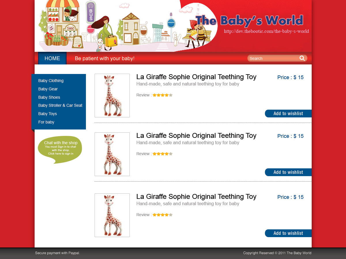 Web Design by Fen21 for TheBootic | Design #318714