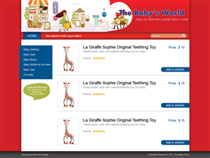 Web Design by Fen21 for TheBootic | Design: #318714