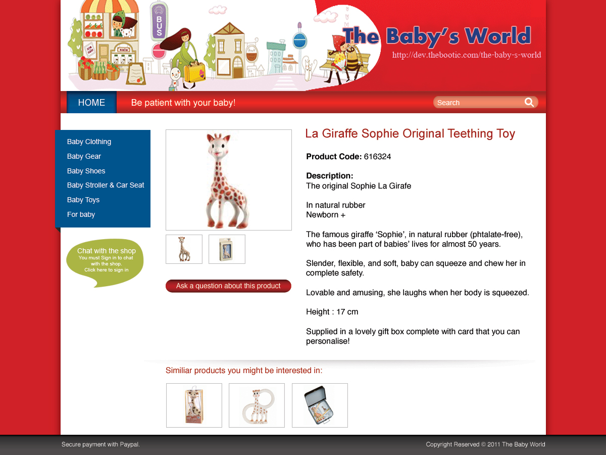 Web Design by Fen21 for TheBootic | Design #318716