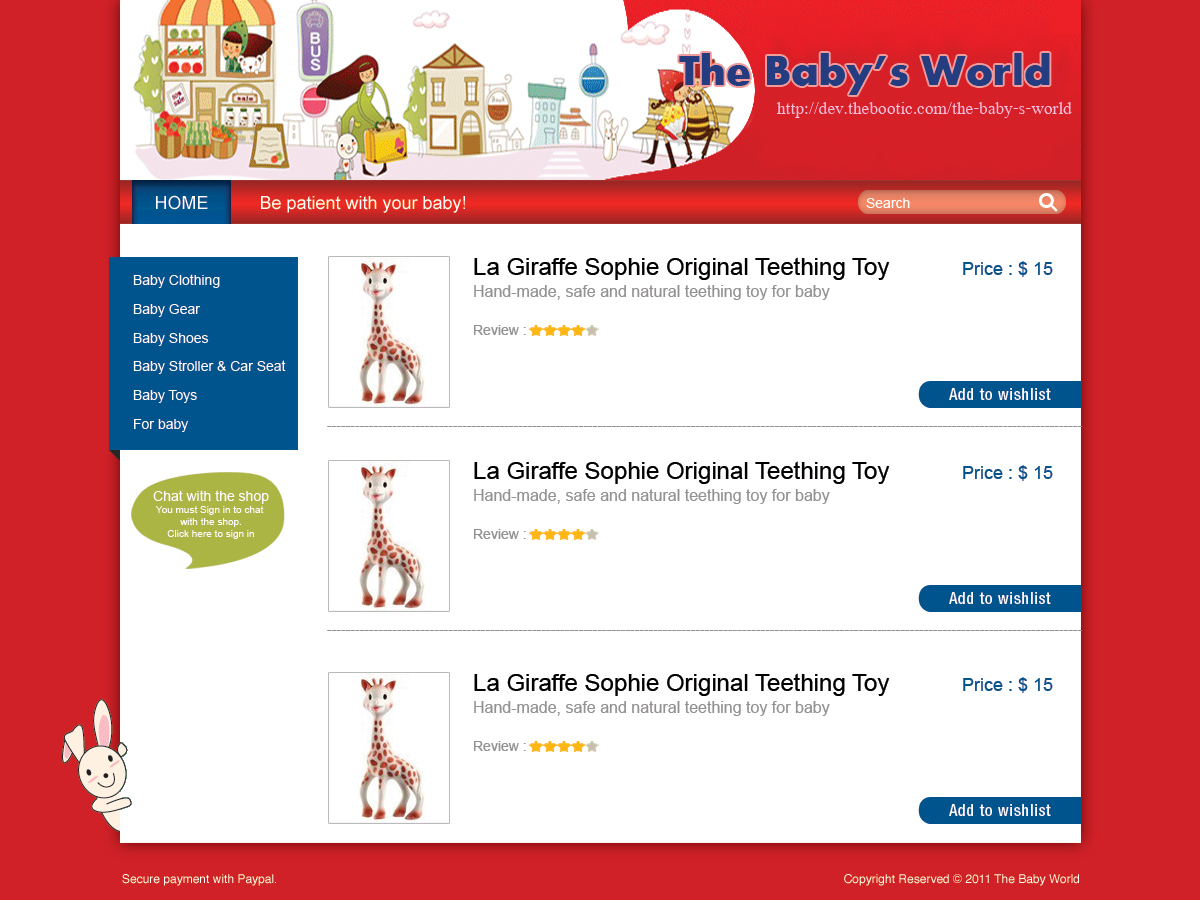 Web Design by Fen21 for TheBootic | Design #319402