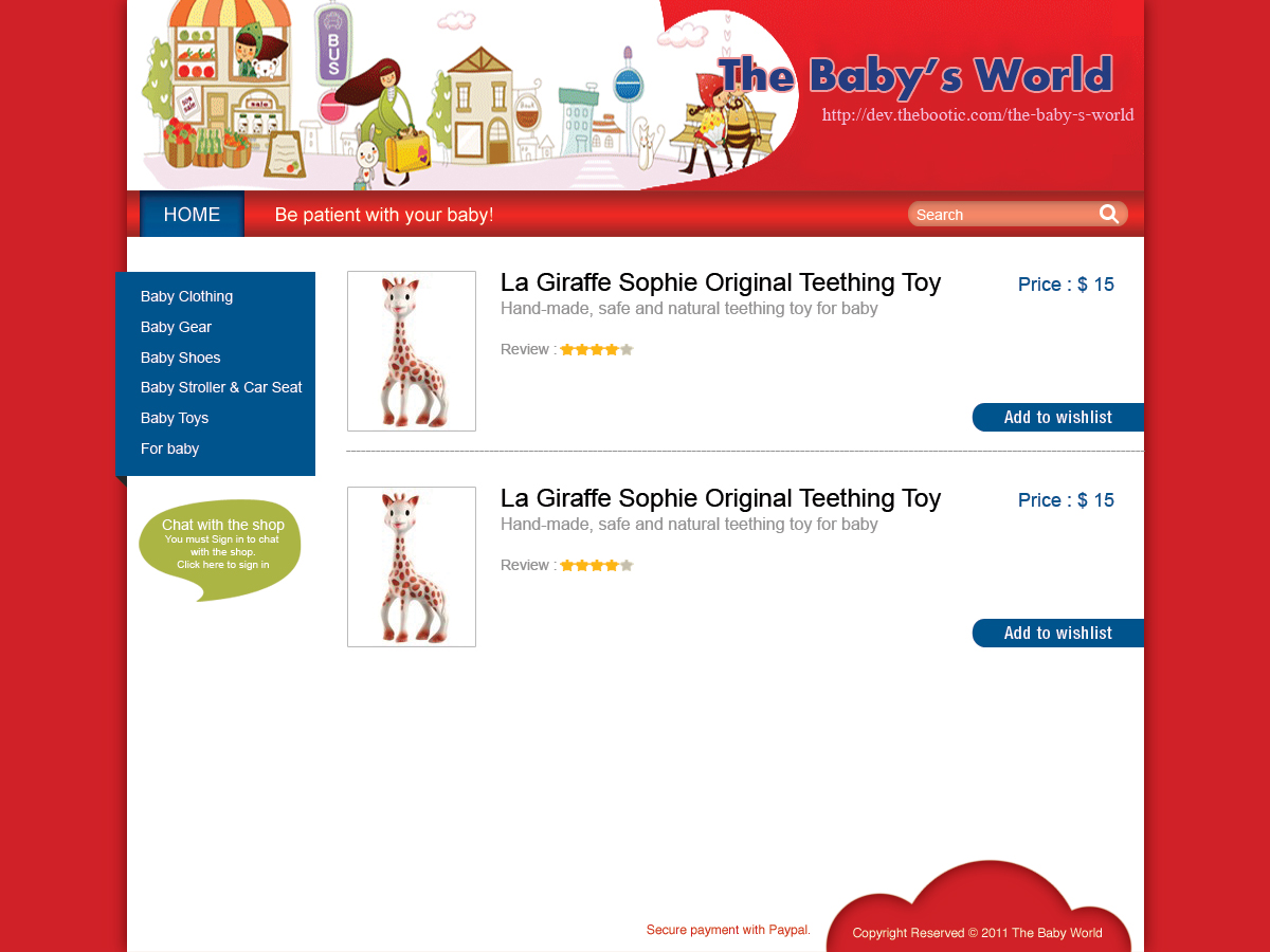 Web Design by Fen21 for TheBootic | Design #319405