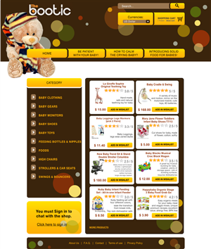 Diseño Web por kalista.design para TheBootic | Diseño: #328857