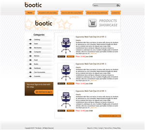 Web Design by LogoDesigns.ae for TheBootic | Design: #326985