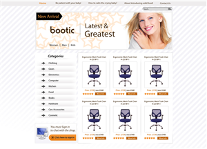 Web Design by LogoDesigns.ae for TheBootic | Design: #330832