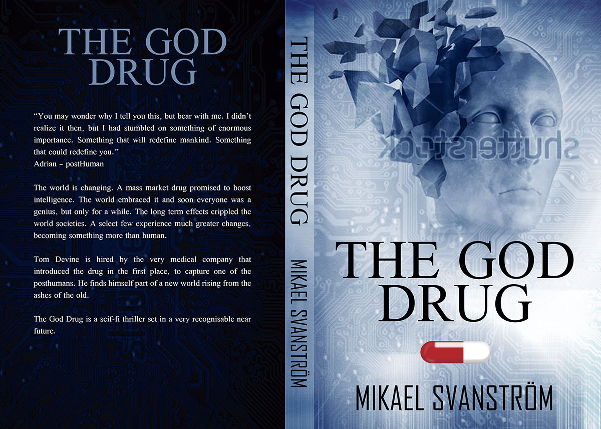 Book Cover Design by Denis Lenzi for Mikael Svanstrom | Design #6404470