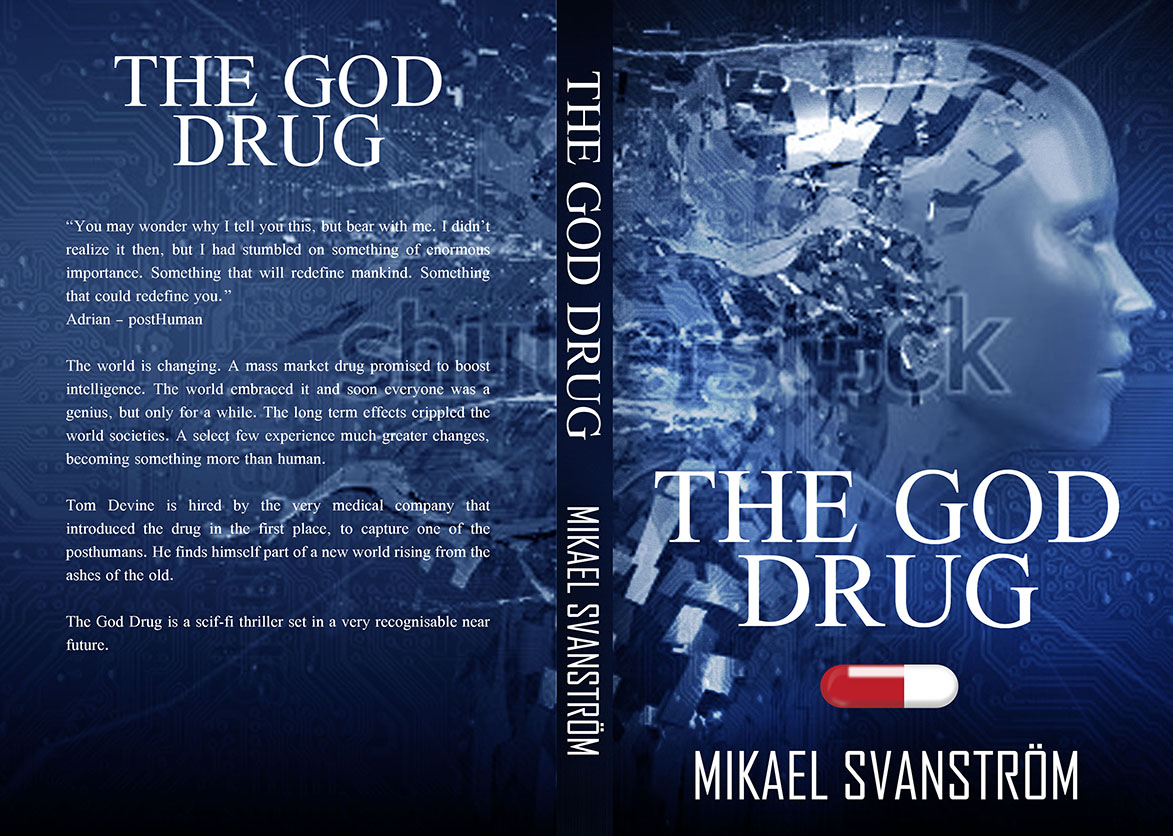 Book Cover Design by Denis Lenzi for Mikael Svanstrom | Design #6466058