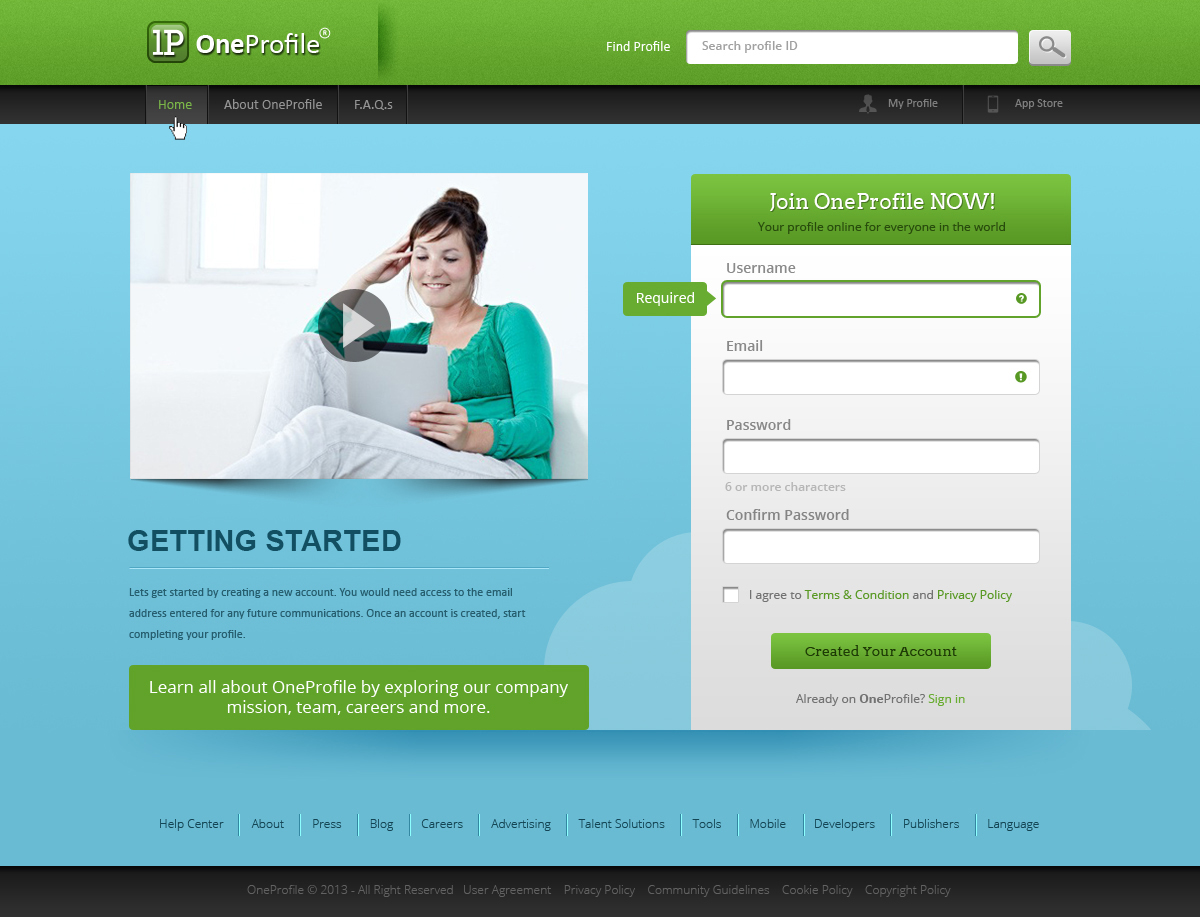 Diseño Web por AriefK para este proyecto | Diseño #1670704