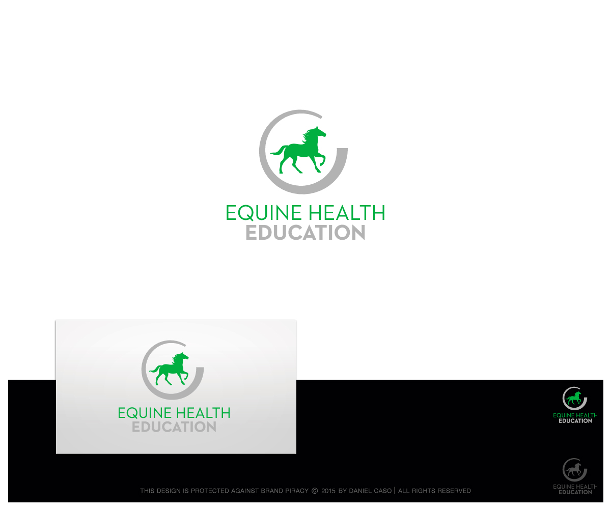 Logo Design by Daniel Caso Design for Equine Health Education | Design #5989882