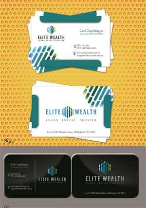 Business Card Design by Zahid Rao - Freelance Logo, Web, Graphic Designer