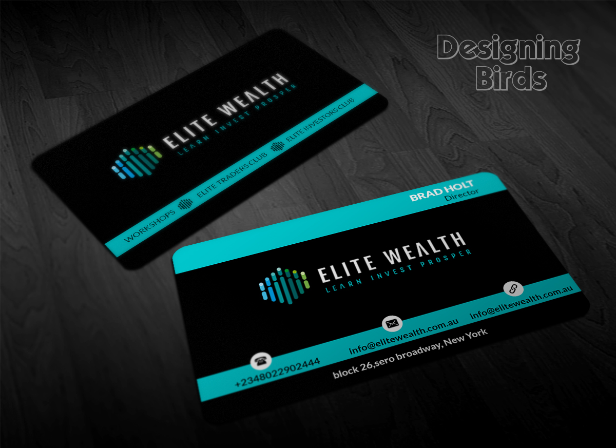 Visitenkarten-Design von Designing Birds für dieses Projekt | Design #5991634