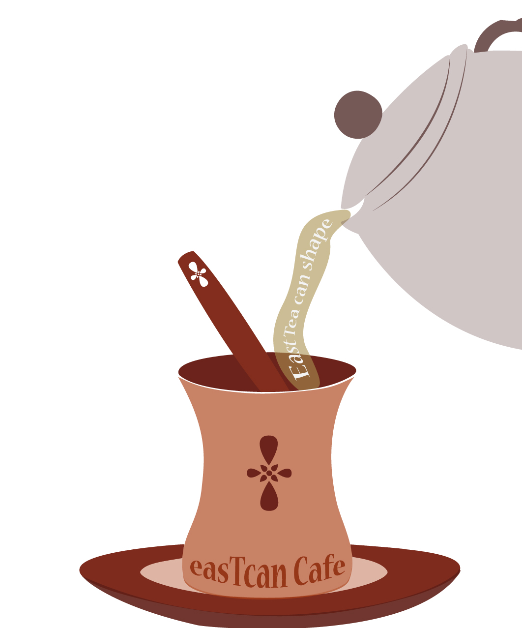 Logo Design by Mariana Monteiro for Eastcan Cafe | Design #1632205