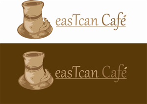 Logo Design by Carlota for Eastcan Cafe | Design: #1697114