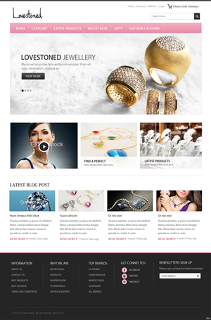 Web Design by pb for lovestoned | Design: #1623695