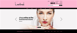 Web Design by Black Stallions Impressive Solutions for lovestoned | Design #1755613