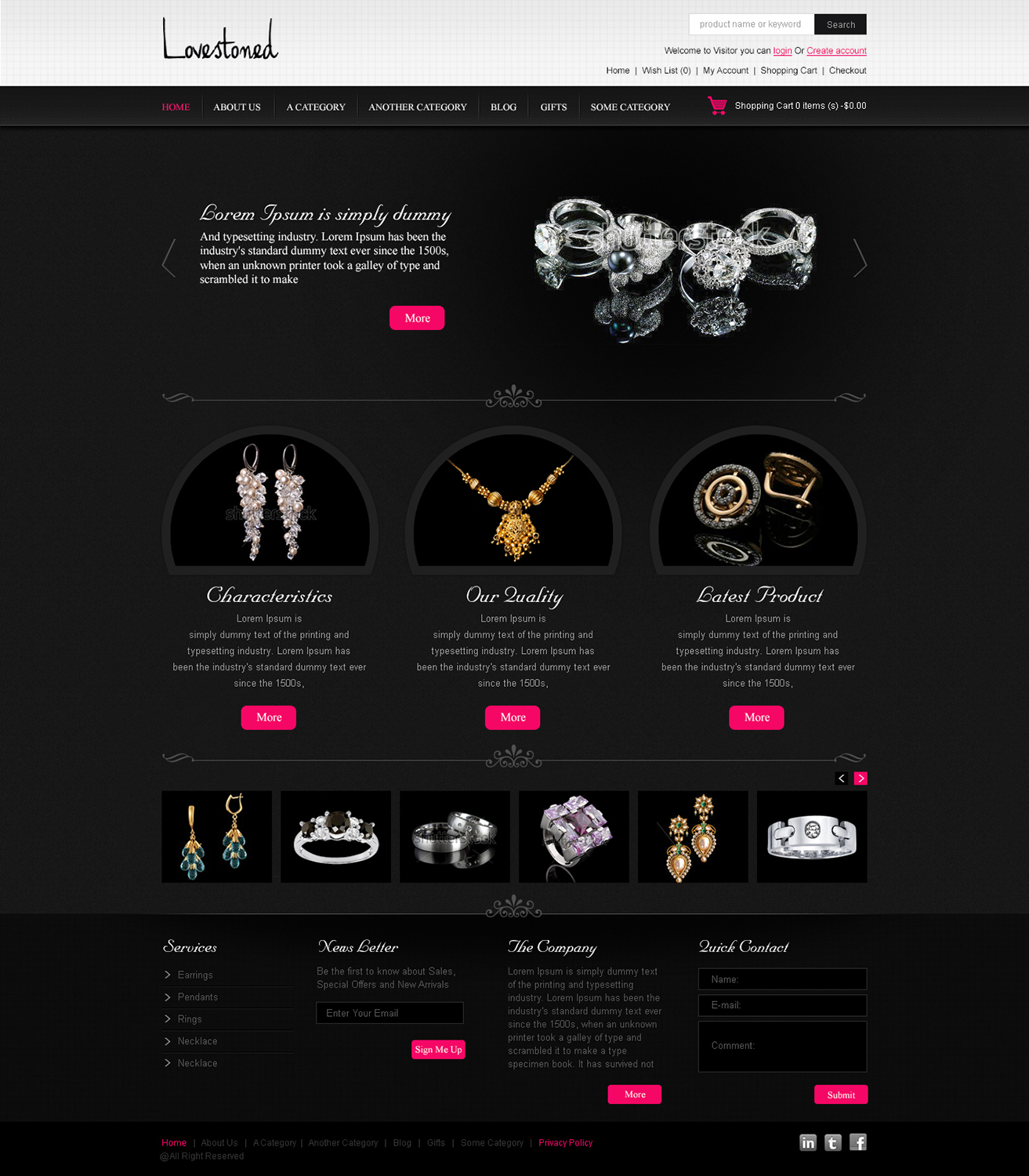 Web-Design von DONE für lovestoned | Design #1626343