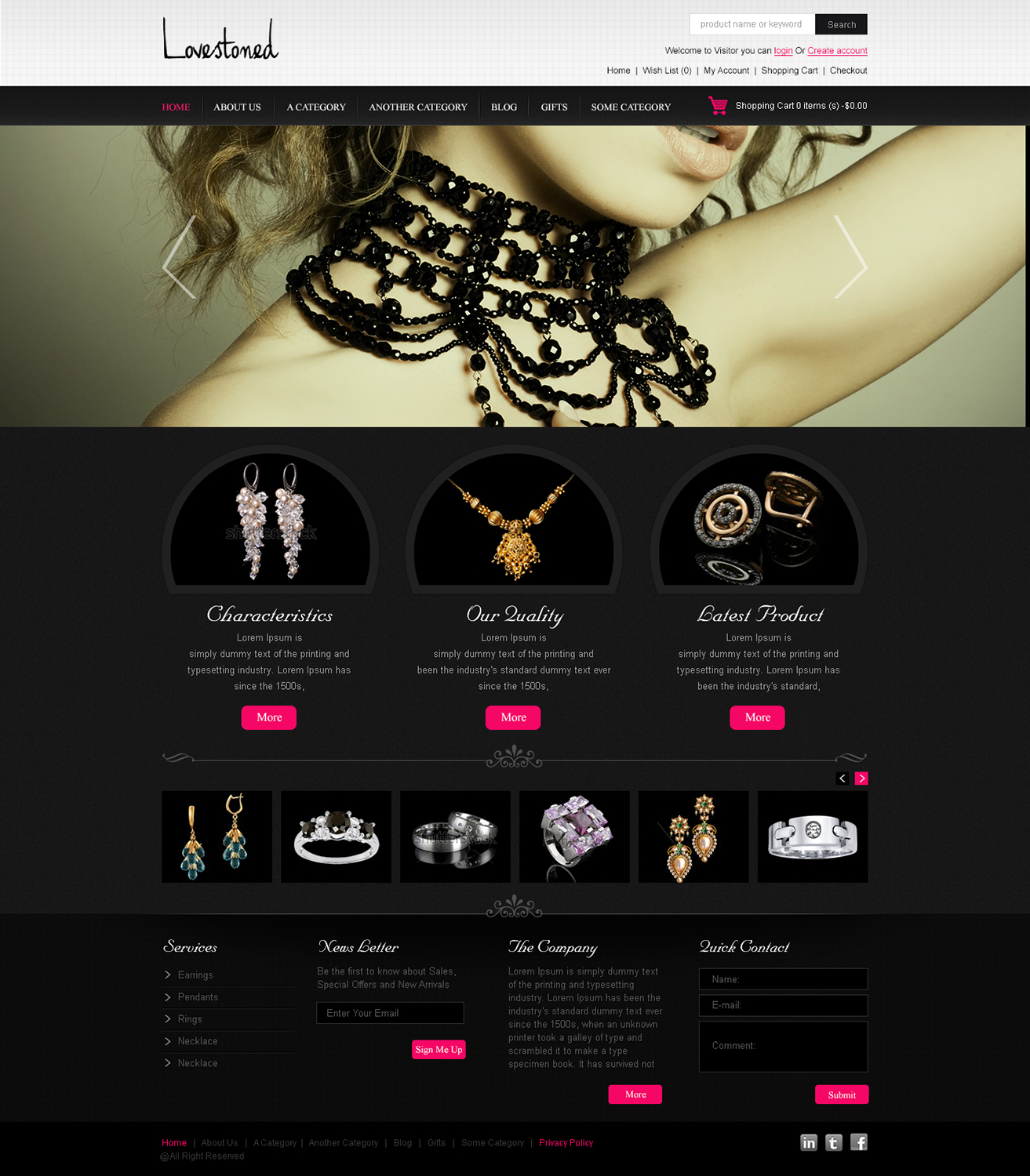 Web-Design von DONE für lovestoned | Design #1626361