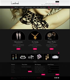 Web Design by DONE for lovestoned | Design: #1626361