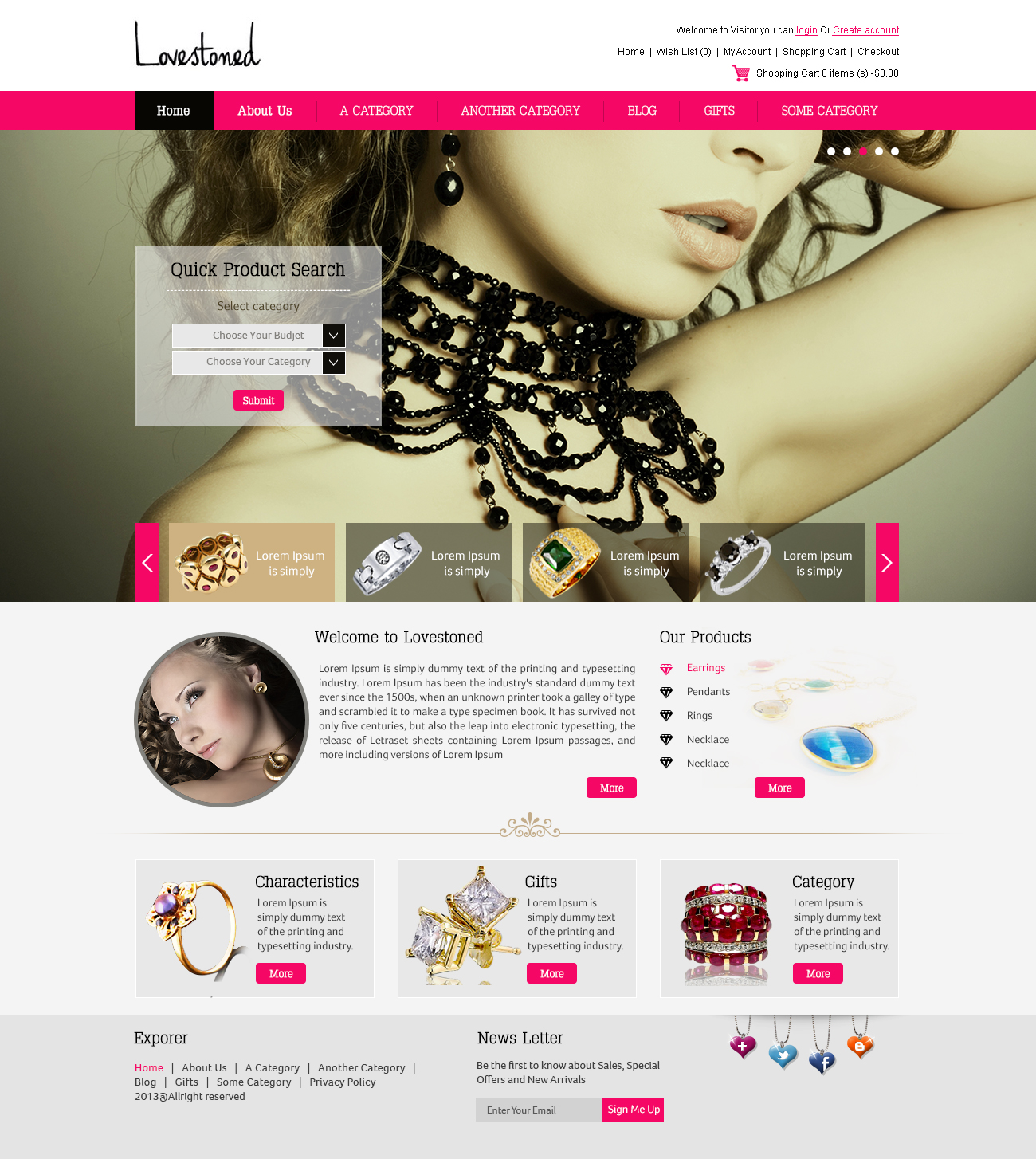 Web-Design von DONE für lovestoned | Design #1627919
