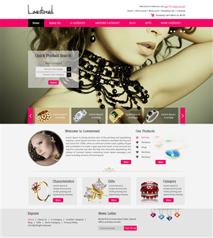 Web Design by DONE for lovestoned | Design: #1627919