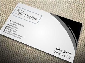 Business Card Design by szabist for this project | Design: #6005511