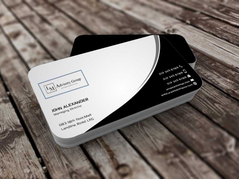 Diseño de Tarjeta de Presentación por szabist para este proyecto | Diseño #6005520