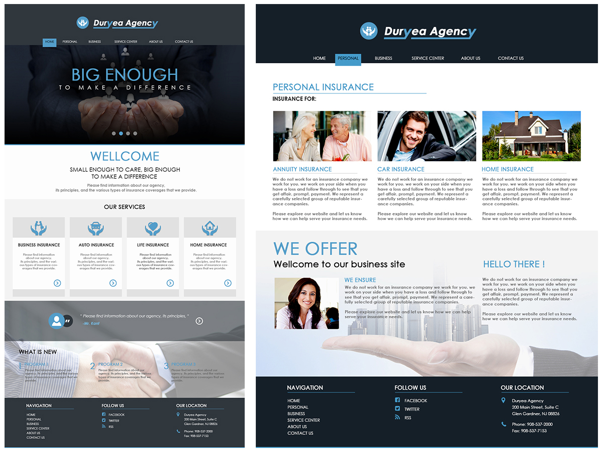Web Design by kant200e for this project | Design #6116537