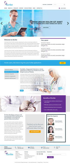 Web Design par RupalTechno pour ce projet | Design : #6025945