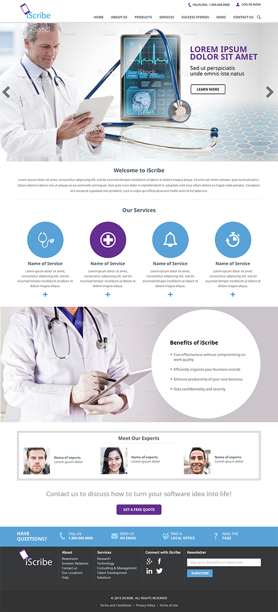 Web Design by RupalTechno for this project | Design #6027052