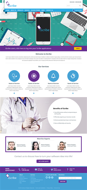 Web Design par RupalTechno pour ce projet | Design : #6033592