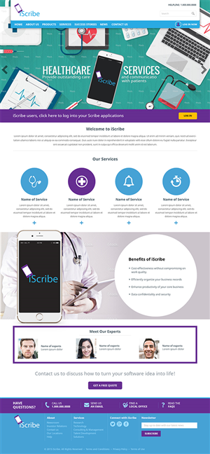 Web Design par RupalTechno pour ce projet | Design : #6033599