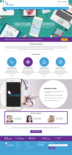 Web Design by RupalTechno for this project | Design #6033607