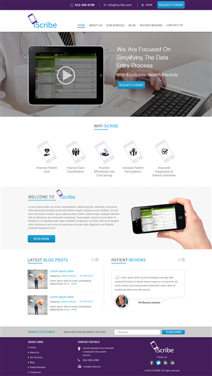 Web Design par Sbss pour ce projet | Design : #6046614