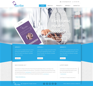 Web Design by CrazyPixel for this project | Design #6039002