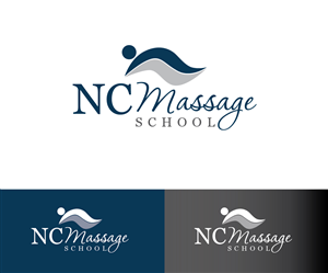 Diseño de Logo por joliau para NC Massage School, Inc. | Diseño: #6009634