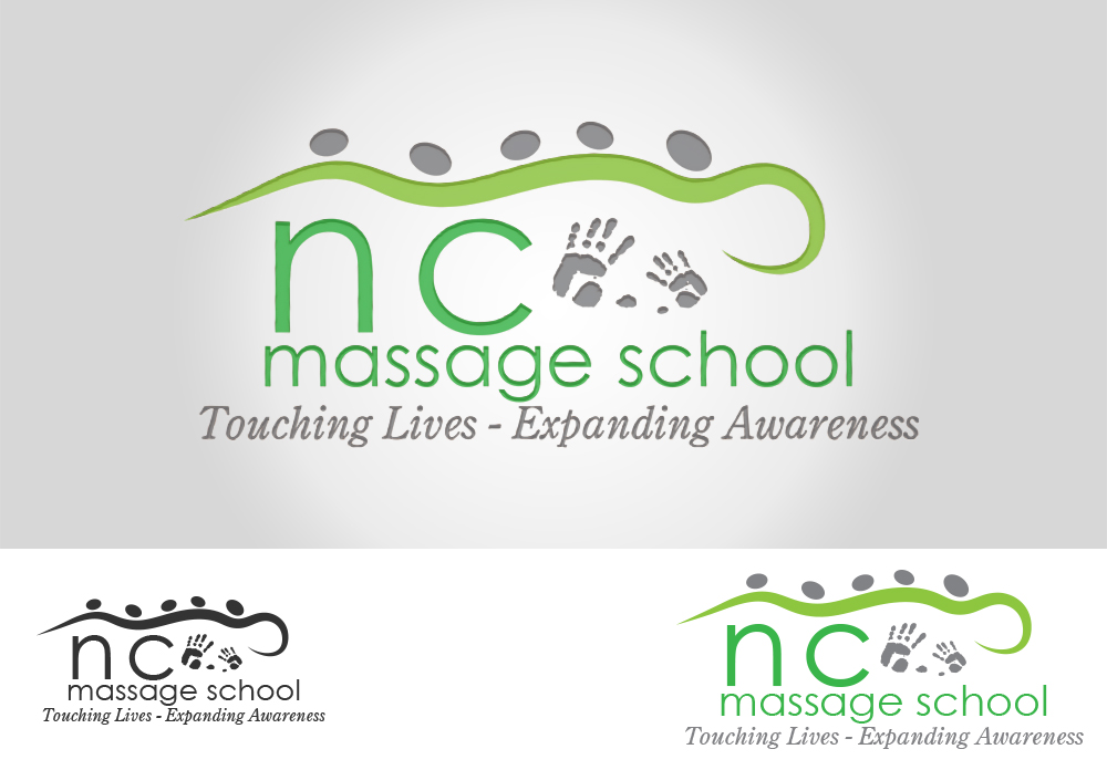 Logo Design by Anooshaa Kachhia for NC Massage School, Inc. | Design #6028774