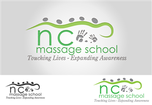Logo Design by Anooshaa Kachhia for NC Massage School, Inc. | Design #6028774