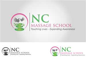 Diseño de Logo por Anooshaa Kachhia para NC Massage School, Inc. | Diseño: #6028777