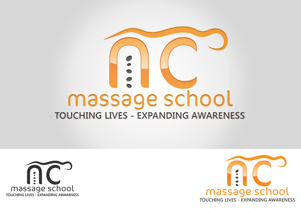 Diseño de Logo por Anooshaa Kachhia para NC Massage School, Inc. | Diseño #6028778