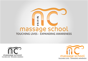 Diseño de Logo por Anooshaa Kachhia para NC Massage School, Inc. | Diseño: #6028778