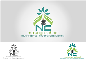 Diseño de Logo por Anooshaa Kachhia para NC Massage School, Inc. | Diseño: #6036602