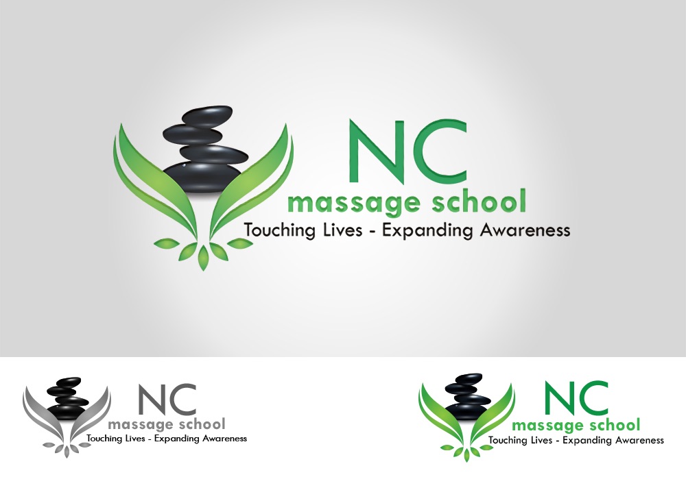 Diseño de Logo por Anooshaa Kachhia para NC Massage School, Inc. | Diseño #6036610
