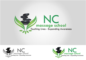 Diseño de Logo por Anooshaa Kachhia para NC Massage School, Inc. | Diseño: #6036610