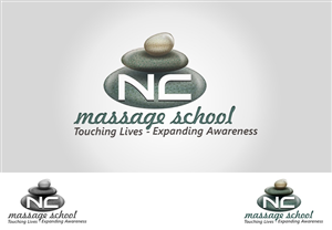 Diseño de Logo por Anooshaa Kachhia para NC Massage School, Inc. | Diseño: #6036632