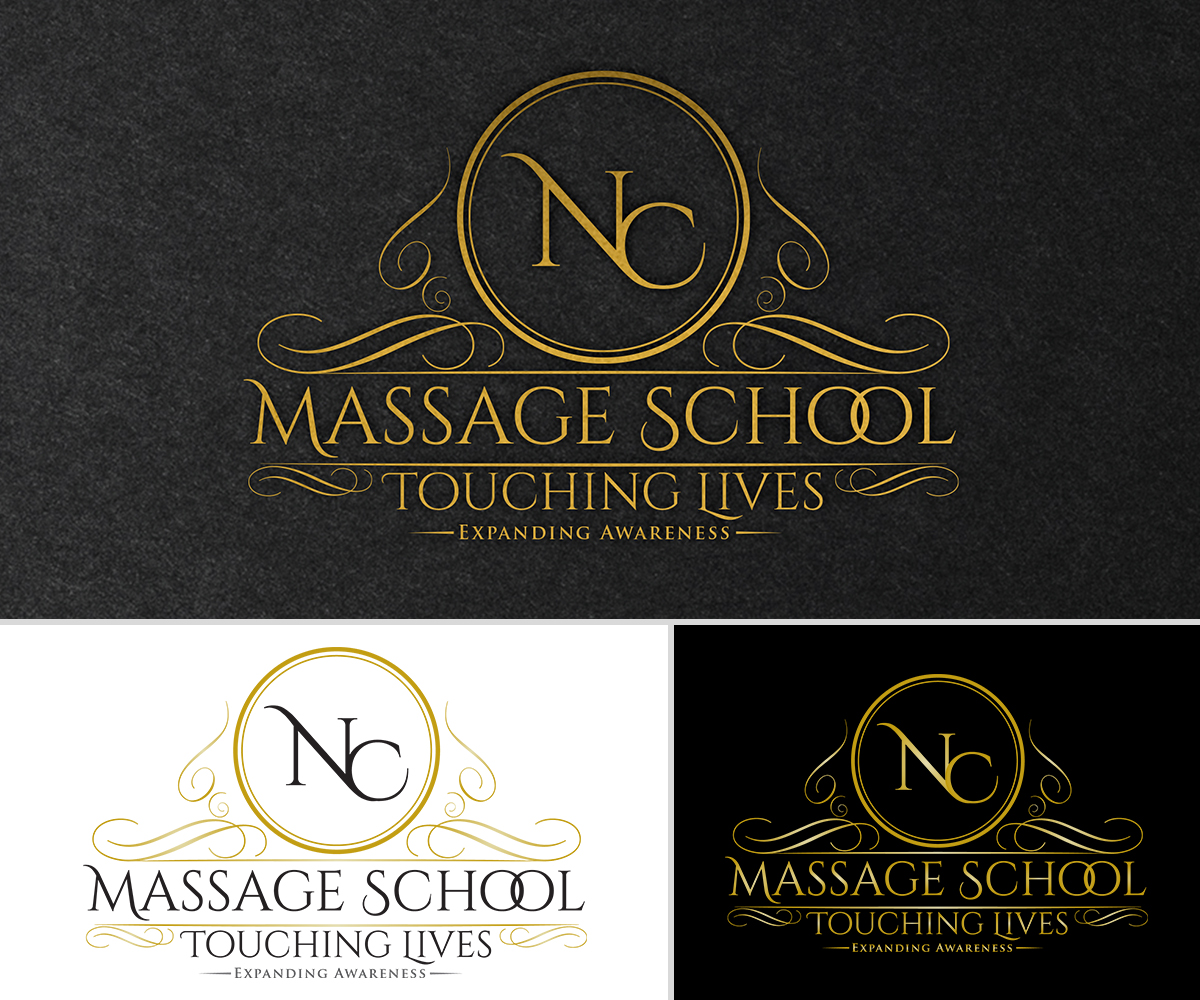 Diseño de Logo por The Deno Technology para NC Massage School, Inc. | Diseño #6063341