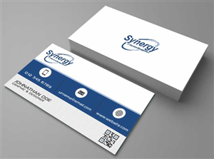 Business Card Design by AwsomeD for Synergy ITSM Inc. | Design: #5987075