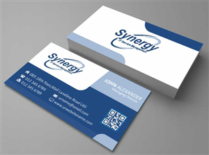 Business Card Design by AwsomeD for Synergy ITSM Inc. | Design: #5987076