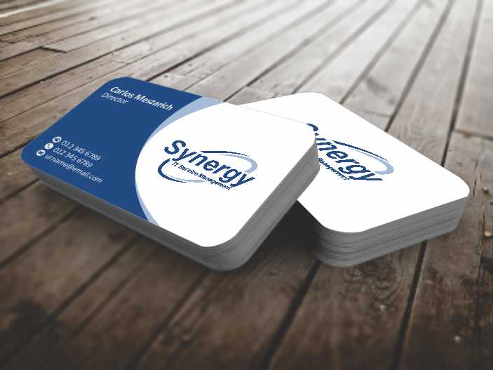 Business Card Design by szabist for Synergy ITSM Inc. | Design #5986764