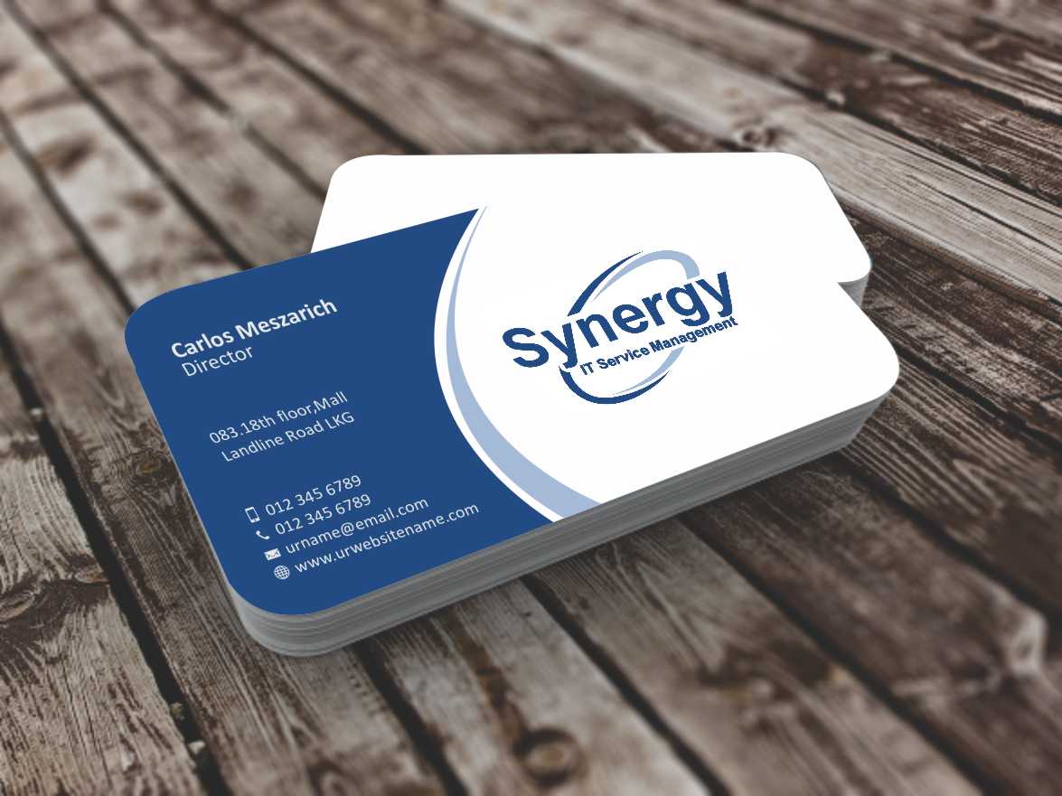 Business Card Design by szabist for Synergy ITSM Inc. | Design #5986767