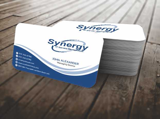 Business Card Design by szabist for Synergy ITSM Inc. | Design #5986768