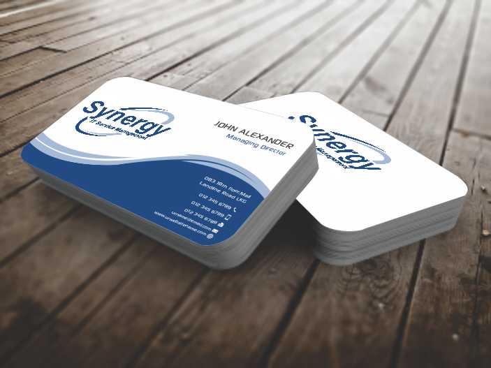 Business Card Design by szabist for Synergy ITSM Inc. | Design #5986771